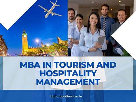 Master in International Hospitality and Tourism Management.